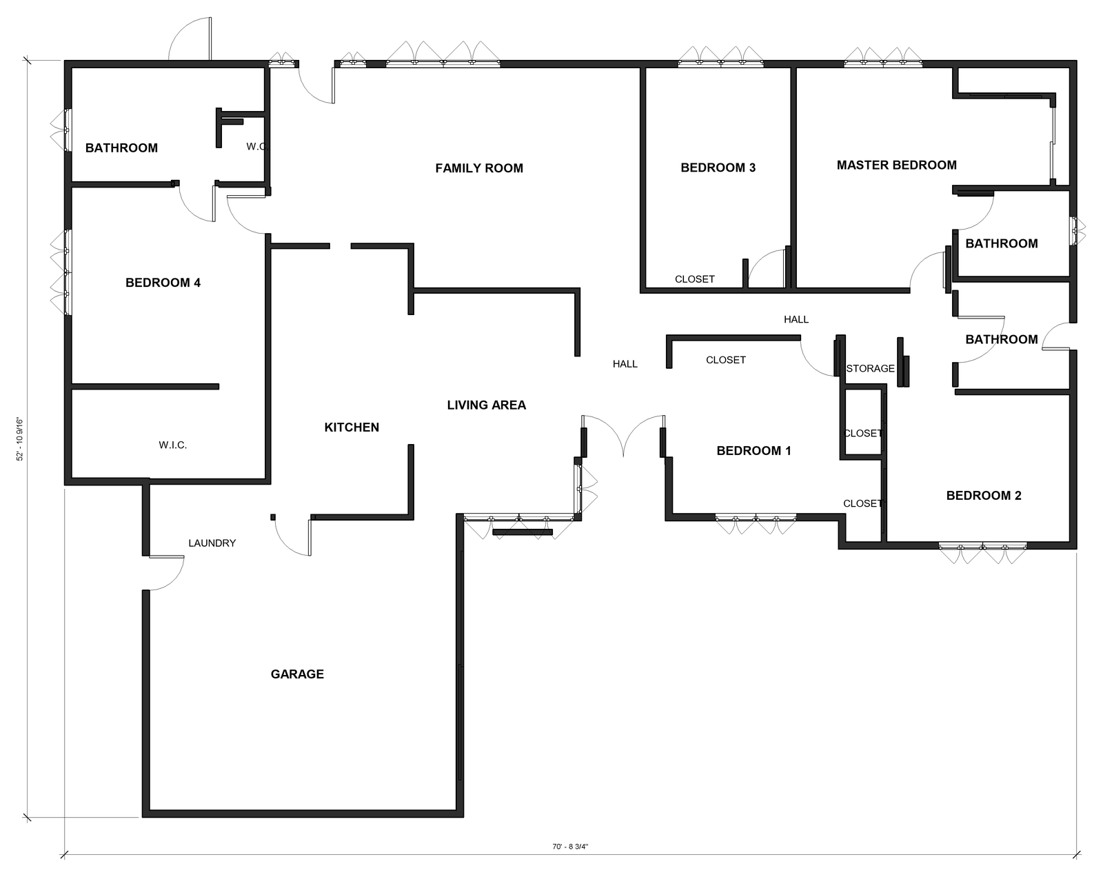 Floor plan of the Primary Suite Addition